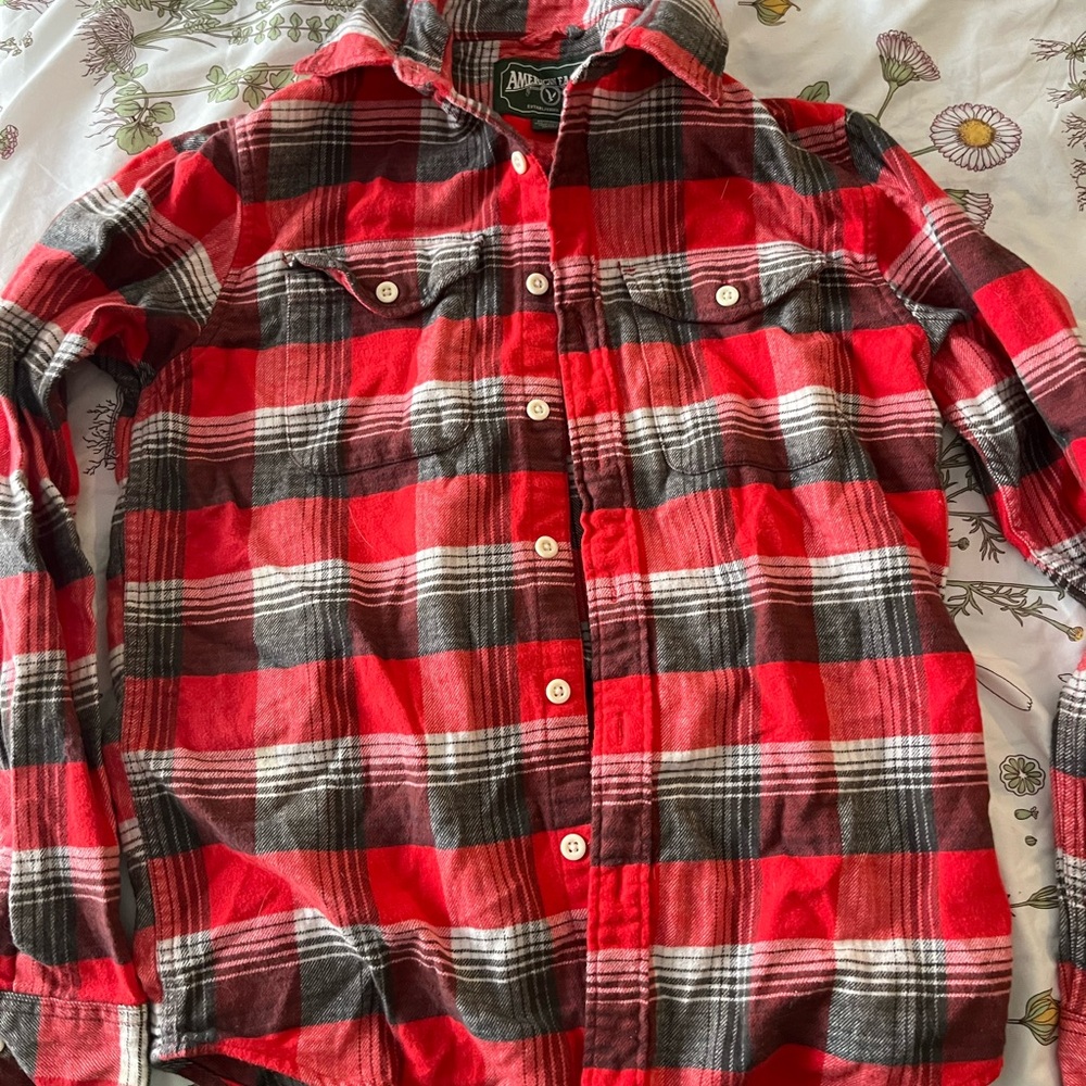 Red and Gray Flannel